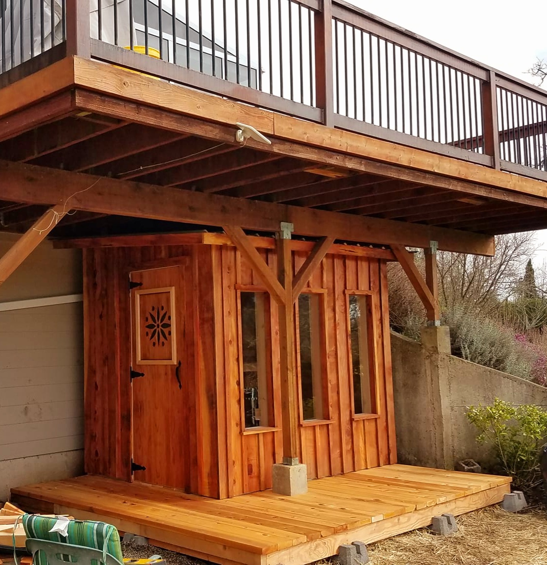 Interior remodel detail by Mixon Bros. Construction